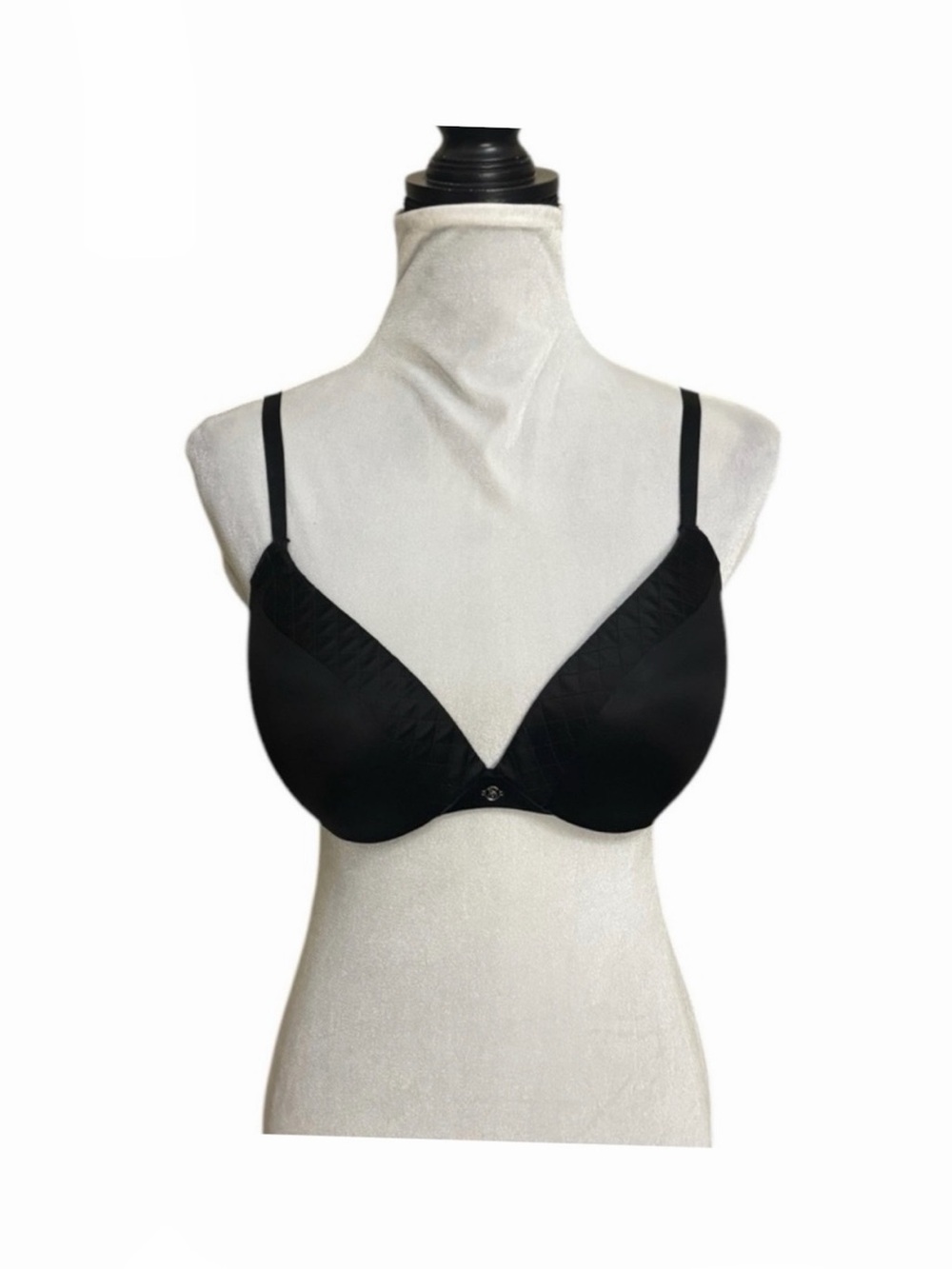 Victoria’s Secret Sexy So Obsessed Push Up enhancing voluminous black bra 34DD